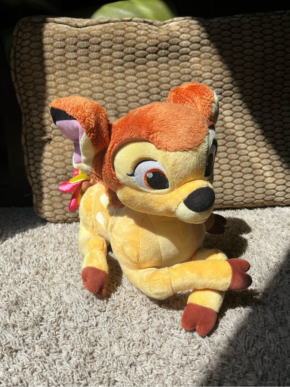 Disney Bambi Plush Toy with Butterfly on Tail